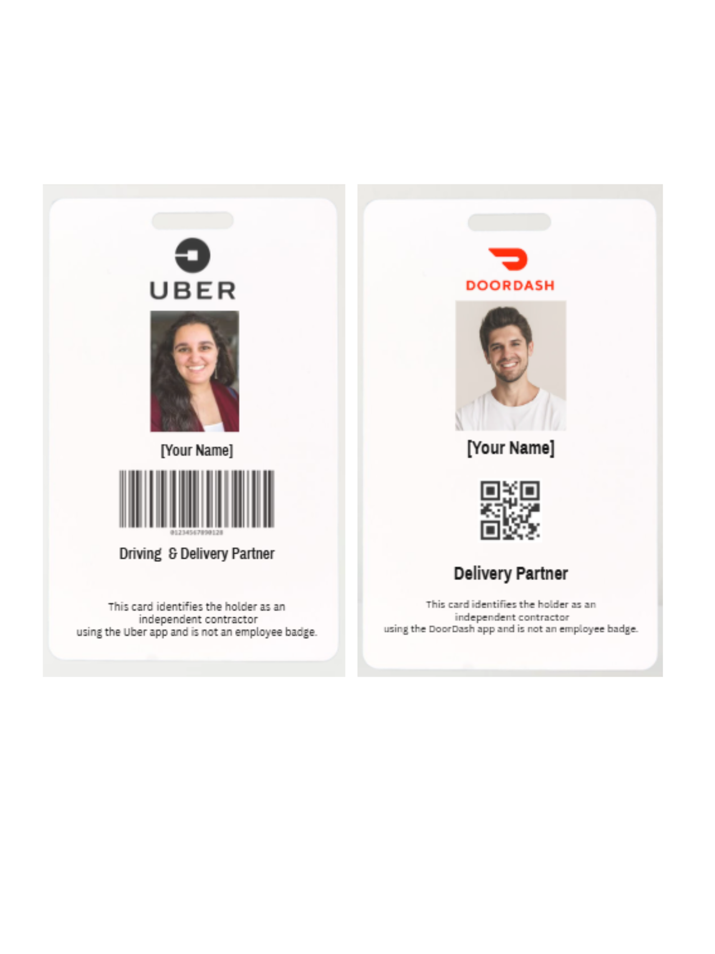 Credencial de Identificación Personalizado